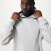 Iqoniq Yoho recycled cotton relaxed hoodie - Heather Grey