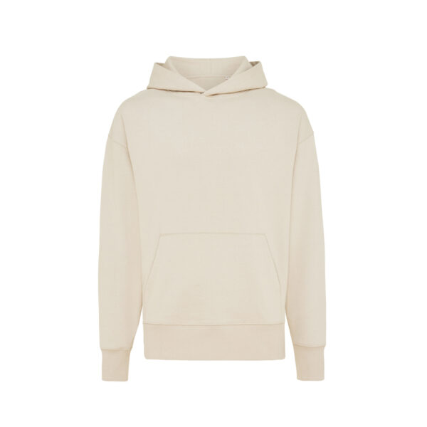 Iqoniq Yoho recycled cotton relaxed hoodie - Natural Raw