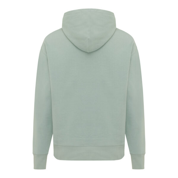 Iqoniq Yoho recycled cotton relaxed hoodie - Iceberg Green