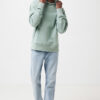 Iqoniq Yoho recycled cotton relaxed hoodie - Iceberg Green