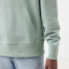 Iqoniq Yoho recycled cotton relaxed hoodie - Iceberg Green