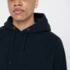 Iqoniq Trivor recycled polyester microfleece hoodie - Black