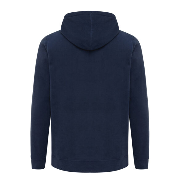 Iqoniq Trivor recycled polyester microfleece hoodie - Navy