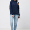 Iqoniq Trivor recycled polyester microfleece hoodie - Navy