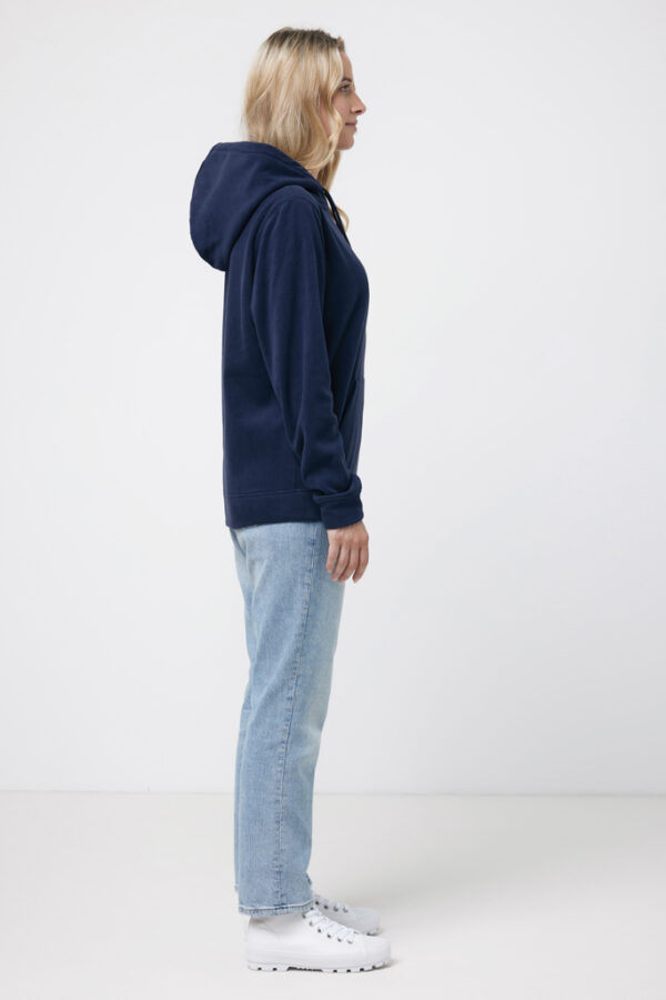 Iqoniq Trivor recycled polyester microfleece hoodie - Navy