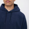 Iqoniq Trivor recycled polyester microfleece hoodie - Navy