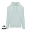 Iqoniq Trivor recycled polyester microfleece hoodie - Iceberg Green