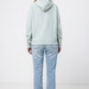 Iqoniq Trivor recycled polyester microfleece hoodie - Iceberg Green