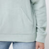 Iqoniq Trivor recycled polyester microfleece hoodie - Iceberg Green