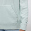 Iqoniq Trivor recycled polyester microfleece hoodie - Iceberg Green