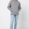 Iqoniq Trivor recycled polyester microfleece hoodie - Storm Grey