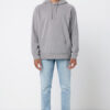 Iqoniq Trivor recycled polyester microfleece hoodie - Storm Grey