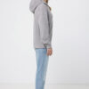 Iqoniq Trivor recycled polyester microfleece hoodie - Storm Grey