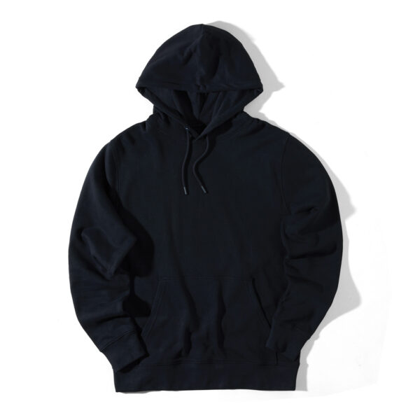 Iqoniq Rila lightweight recycled cotton hoodie - Black