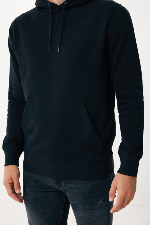 Iqoniq Rila lightweight recycled cotton hoodie - Black