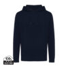 Iqoniq Rila lightweight recycled cotton hoodie - Navy