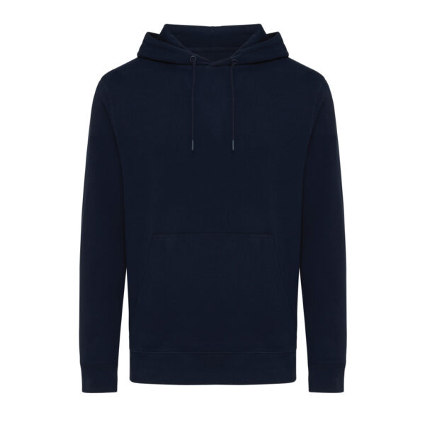 Iqoniq Rila lightweight recycled cotton hoodie - Navy