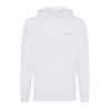 Iqoniq Rila lightweight recycled cotton hoodie - Recycled White