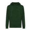 Iqoniq Rila lightweight recycled cotton hoodie - Forest Green