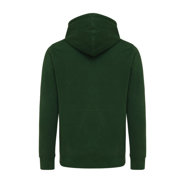 Iqoniq Rila lightweight recycled cotton hoodie - Forest Green