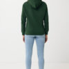 Iqoniq Rila lightweight recycled cotton hoodie - Forest Green