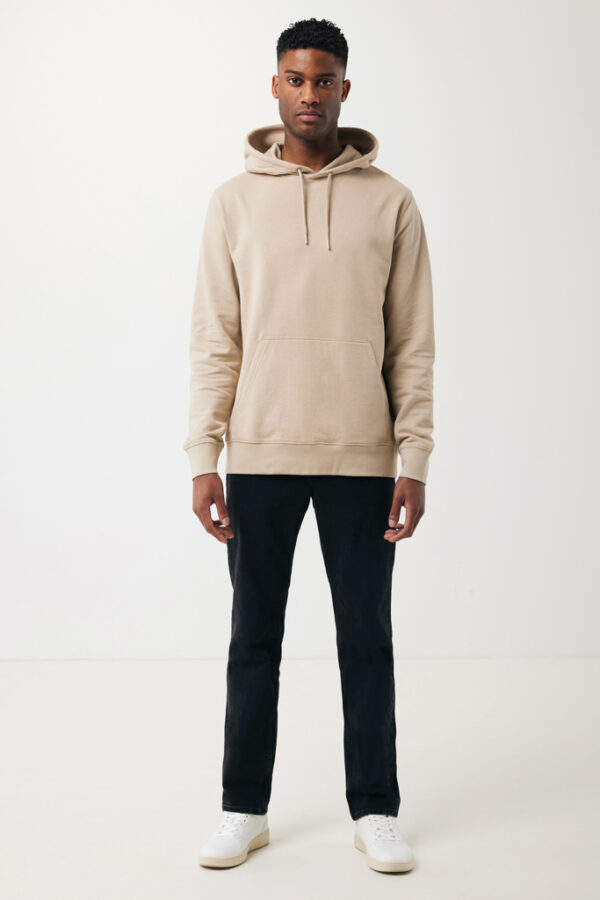 Iqoniq Rila lightweight recycled cotton hoodie - Desert