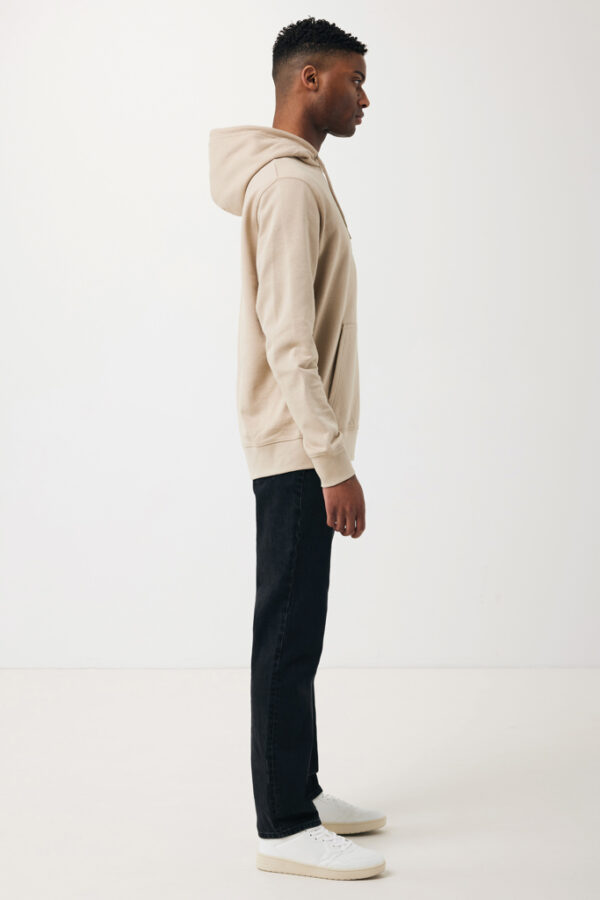 Iqoniq Rila lightweight recycled cotton hoodie - Desert