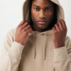 Iqoniq Rila lightweight recycled cotton hoodie - Desert