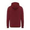 Iqoniq Rila lightweight recycled cotton hoodie - Burgundy