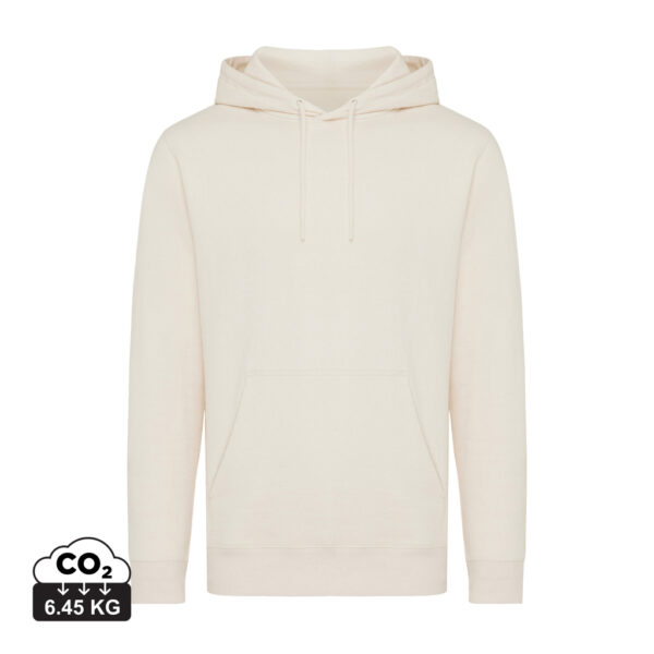 Iqoniq Rila lightweight recycled cotton hoodie - Natural Raw