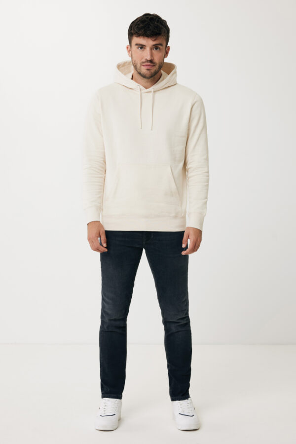 Iqoniq Rila lightweight recycled cotton hoodie - Natural Raw