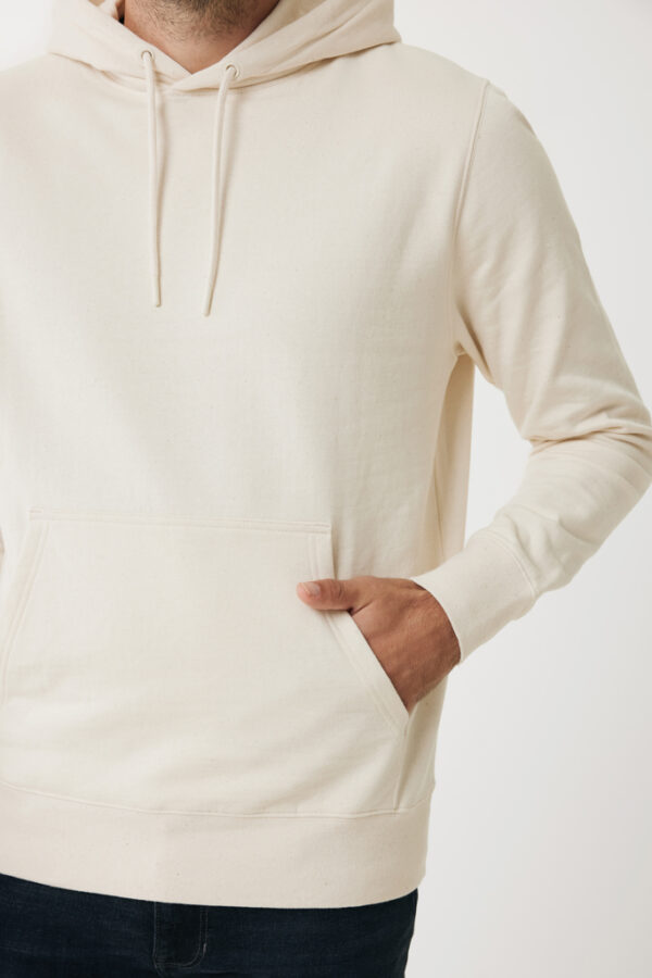 Iqoniq Rila lightweight recycled cotton hoodie - Natural Raw