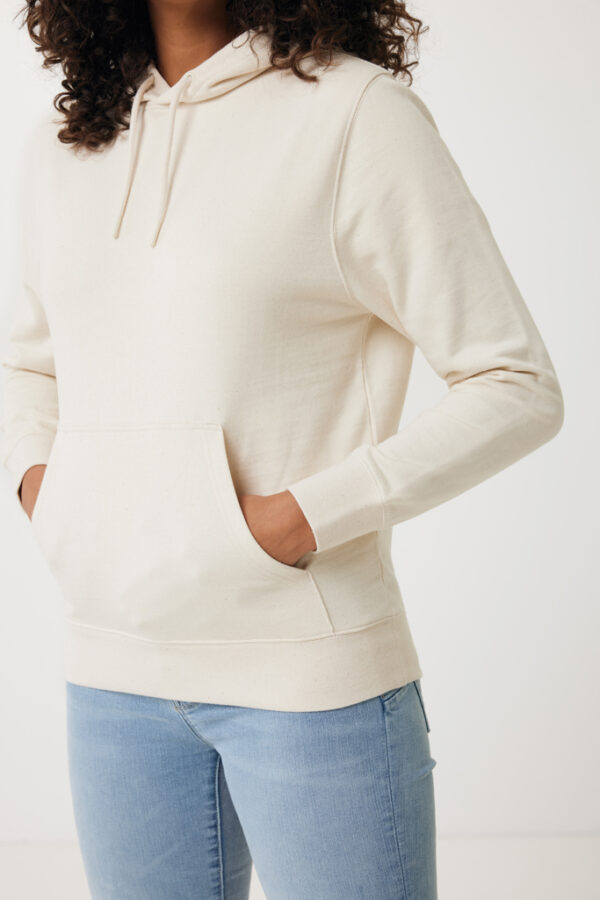 Iqoniq Rila lightweight recycled cotton hoodie - Natural Raw