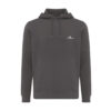 Iqoniq Rila lightweight recycled cotton hoodie - Anthracite