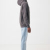 Iqoniq Rila lightweight recycled cotton hoodie - Anthracite