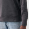 Iqoniq Rila lightweight recycled cotton hoodie - Anthracite