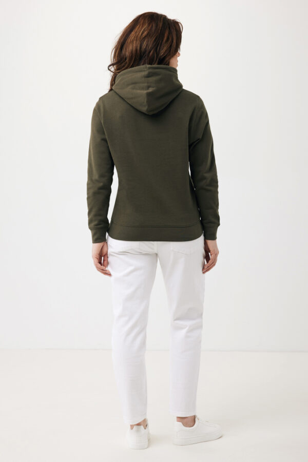 Iqoniq Rila lightweight recycled cotton hoodie - Khaki