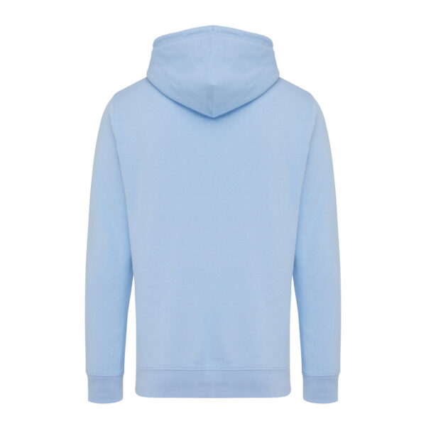 Iqoniq Rila lightweight recycled cotton hoodie - Sky Blue