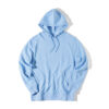 Iqoniq Rila lightweight recycled cotton hoodie - Sky Blue