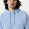 Iqoniq Rila lightweight recycled cotton hoodie - Sky Blue