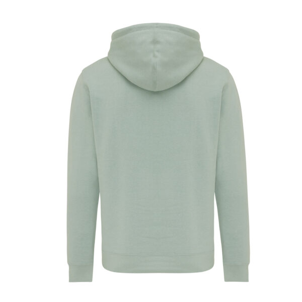 Iqoniq Rila lightweight recycled cotton hoodie - Iceberg Green