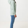 Iqoniq Rila lightweight recycled cotton hoodie - Iceberg Green