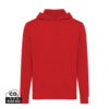 Iqoniq Rila lightweight recycled cotton hoodie - Red