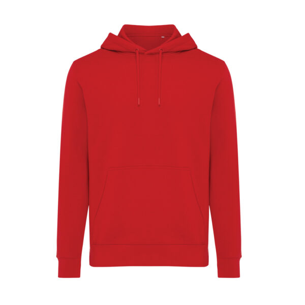 Iqoniq Rila lightweight recycled cotton hoodie - Red