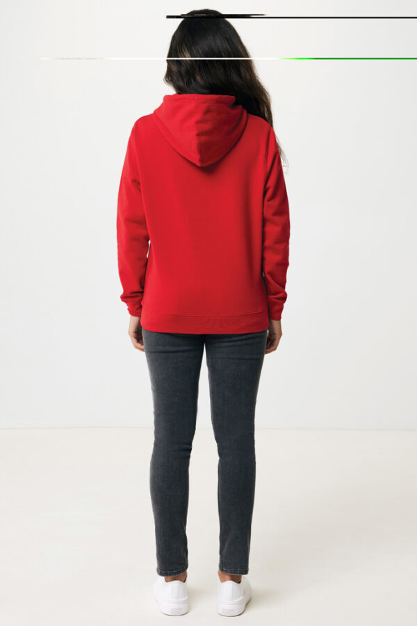 Iqoniq Rila lightweight recycled cotton hoodie - Red