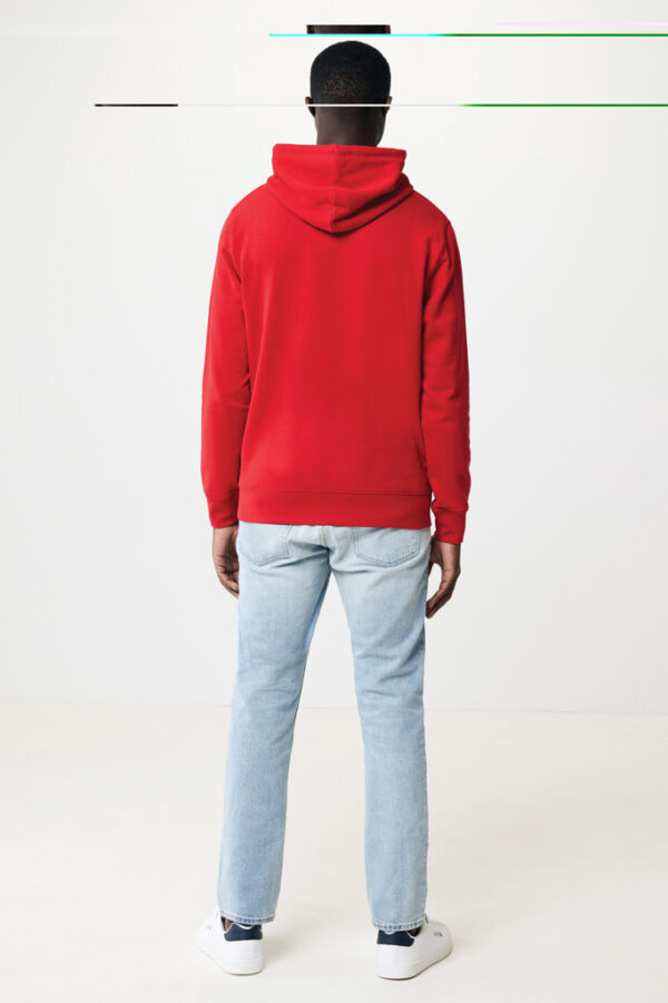 Iqoniq Rila lightweight recycled cotton hoodie - Red