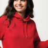 Iqoniq Rila lightweight recycled cotton hoodie - Red