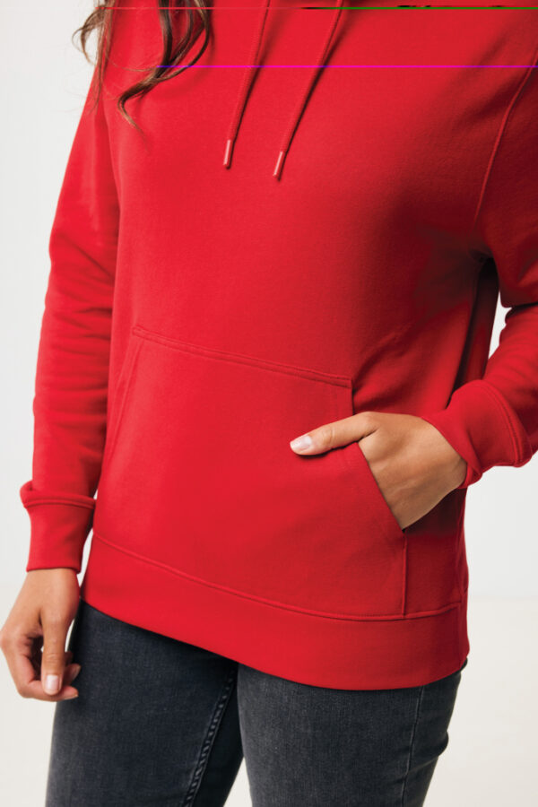 Iqoniq Rila lightweight recycled cotton hoodie - Red