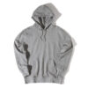 Iqoniq Rila lightweight recycled cotton hoodie - Light Heather Anthracite