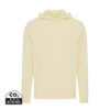 Iqoniq Rila lightweight recycled cotton hoodie - Cream Yellow